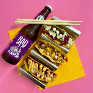 Tacos Pollo Teriyaki