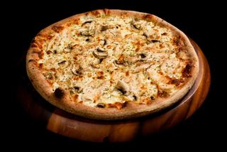 Pizza con pollo junior