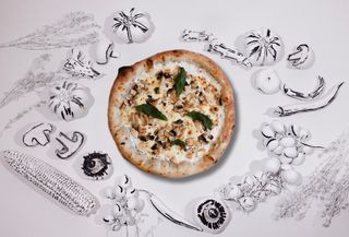 Pizza Pollo & Funghi Ø33cm