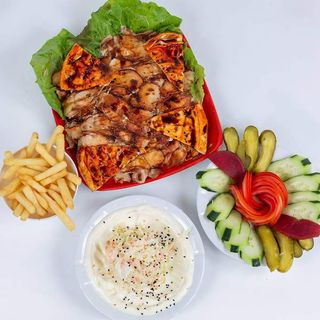 1/2 Chawarma Poulet