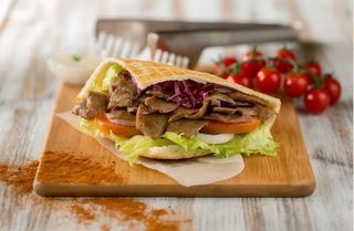 Menú Kebab Mixto Solo Carne