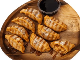 Pierożki Gyoza z jabłkiem (8 szt) (8psc)
