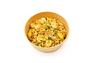 Riso saltato con gamberi-235