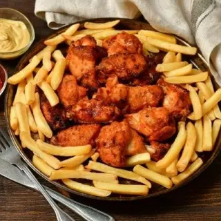 Ración de alitas de pollo 