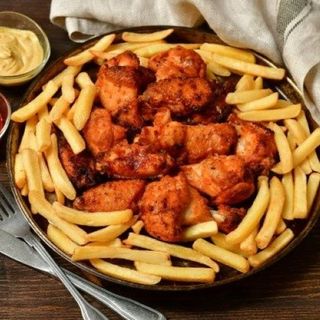 Ración de alitas de pollo 