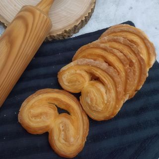 Palmeritas de hojaldre (6 Uds.) SIN GLUTEN, SIN LÁCTEOS