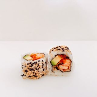 Spicy Gamba Roll (8 Uds.)