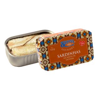 Sardynki W Oliwie Z Oliwek - Briosa Gourmet - 120 Gr. - Portugalia
