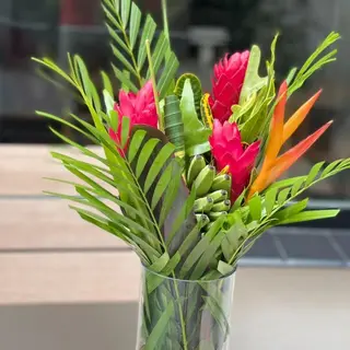 tropical flower bouquet