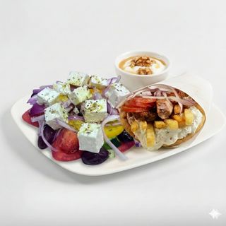 Menu Kalispera con dolce