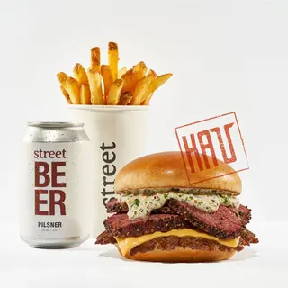 Combo Pastrami Burger