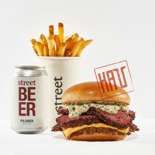 Combo Pastrami Burger