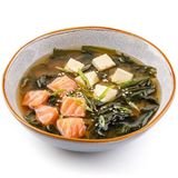 Місо суп з лососем