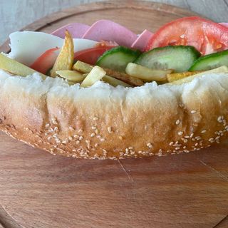 Тостер  с шунка и кашкавал