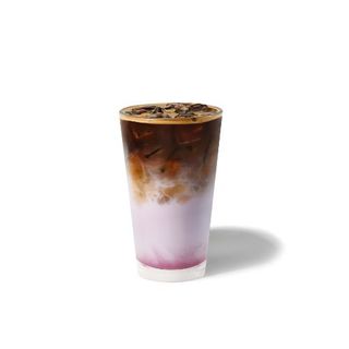 Iced Ube Vanilla Flavour Macchiato