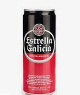 Cerveza Estrella Galicia Rubia