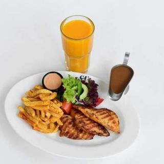 Juicy Grilled Chicken Breast Combo