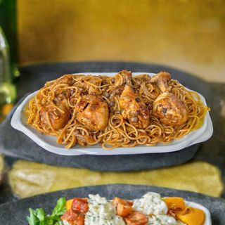 Spaghettis Poulet
