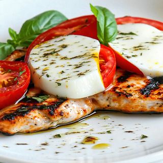 Piept de pui Caprese