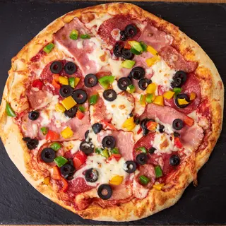 Pizza con carne