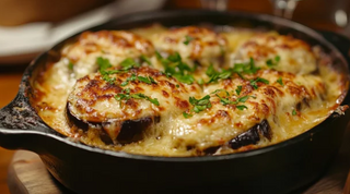 Parmigiana de berenjenas