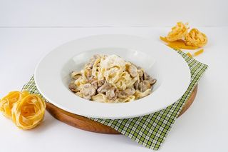 Паста с грибами