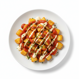 Ración De Patatas Bravas