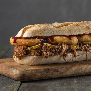 Bocadillo pulled pork