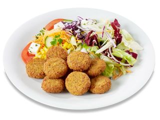 Menú Plato De Falafel