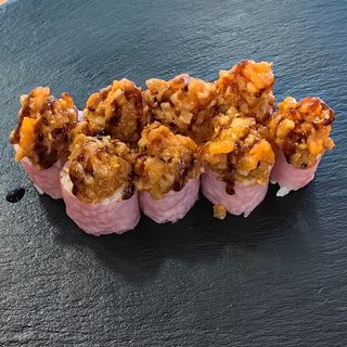 Суши Фуджи спайси сьомга  (8бр-140г)