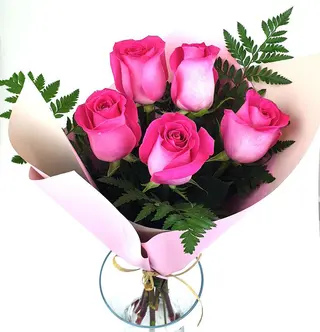 Buchet 5 Trandafiri
