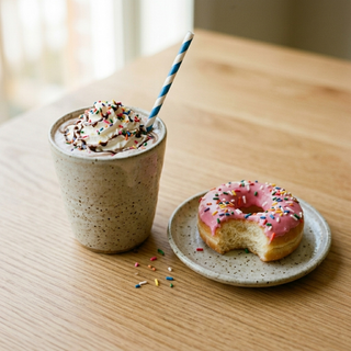 Donut with a  Milkshake