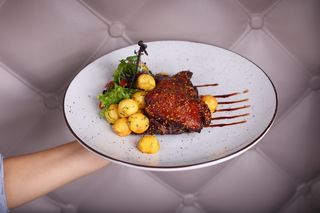 Ребра свинні під соусом BBQ (250/100/50г)