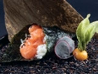 Temaki spicy salmone