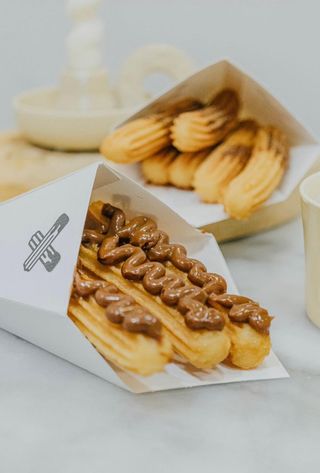 Churros Con Topping Dulce De Leche (6 Uds.)