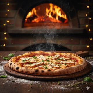 Pizza De Pechuga De Pollo (30 Cm.)