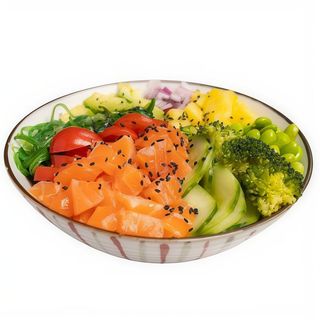 Poke bowl salmón