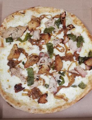 Pizza Blanca Griega 33