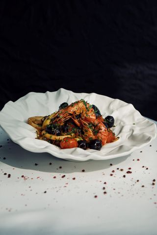 Cocktail cu peste si fructe de mare