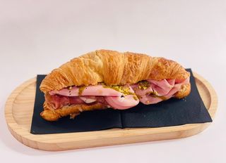 Mortadella Italian croissant
