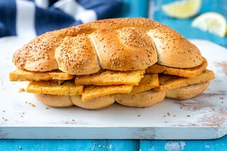 Panino con le panelle
