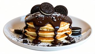 Clătite cu Finetti și Oreo