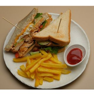 Клаб-сэндвич с курицей