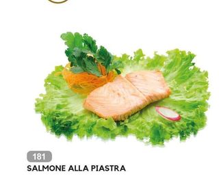 181. Salmone alla piastra