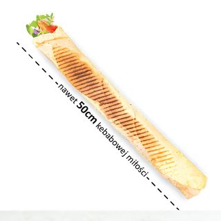 NEHAR SPECIAL MEGA KEBAB Samym Mięsem 50cm.