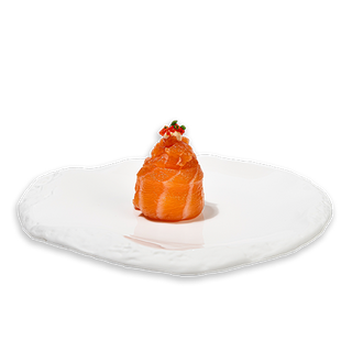 70. Gunkan de salmón (1 pza.)