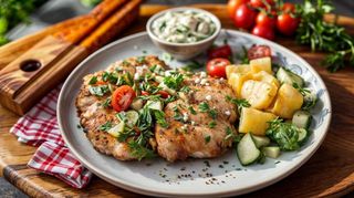 Drobiowy kotlet panierowany