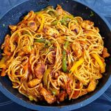 Stir-fry pasta