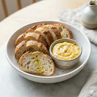 Tapa De Pan Con Alioli