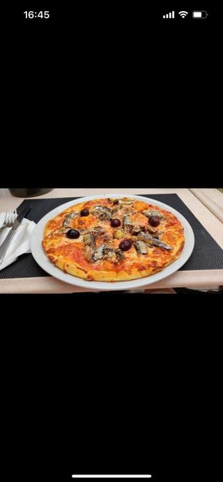 Pizza Napolitana 550 gr